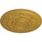 Ekena Millwork Darnay Ceiling Medallion (Fits Canopies up to 7 1/4"), Hand-Painted Iridescent Gold, 29 1/4"OD x 2"P CM29DAIGS - alternate 4